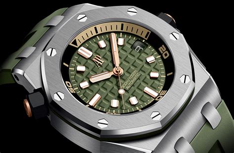 audemars piguet royal oak offshore diver green|royal oak offshore for sale.